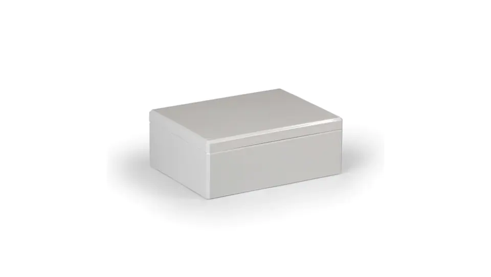 ⁨Enclosure Cubo D 150x200x76mm Smooth Sides Cover Grey IP67 ABS DABP152008G⁩ at Wasserman.eu