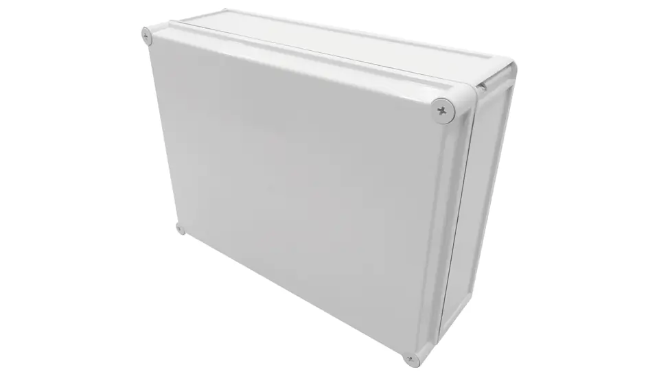 INDUSTRIAL Puszka hermetyczna n/t 440x330x145mm IP65 szara 2727-00 w sklepie Wasserman.eu