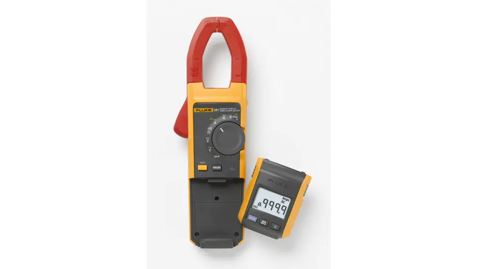 Miernik cęgowy AC/DC 1000A prawdziwej wartości skutecznej z bezprzewodowym wyświetlaczem CAT III 1000V CAT IV 600V Fluke 381 w sklepie Wasserman.eu