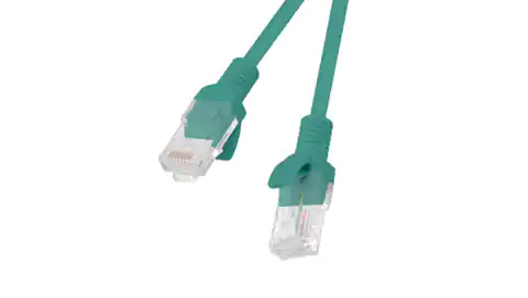 ⁨Kabel krosowy patchcord U/UTP kat.5e 1,5m zielony PCU5-10CC-0150-G⁩ w sklepie Wasserman.eu