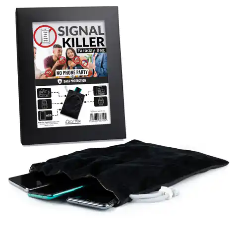 ⁨Signal Killer Worek blokujący sygnał GSM GPS RFID⁩ w sklepie Wasserman.eu