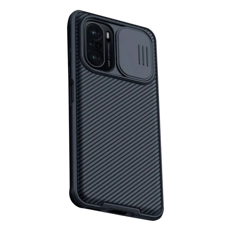 ⁨Etui Nillkin CamShield do Xiaomi Redmi K40 / Pro / Pro+ / Mi 11i / Poco F3 / 11X / 11X Pro (czarne)⁩ w sklepie Wasserman.eu