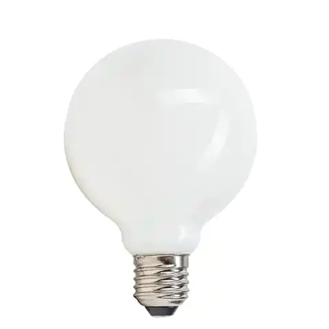 ⁨Full LED Milk Ball Bulb BF96 - 6W (Light color slightly warm, dimming no)⁩ at Wasserman.eu