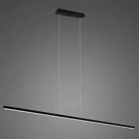 ⁨Pendant lamp LINEA No.1 120cm 3k black dimmable Altavola Design (Light colour slightly warm, Colour Black, Dimmable yes)⁩ at Wasserman.eu