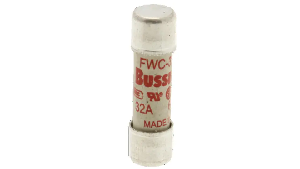 ⁨Wkładka bezpiecznikowa cylindryczna 10x38mm 32A aR 600V FWC-32A10F⁩ w sklepie Wasserman.eu
