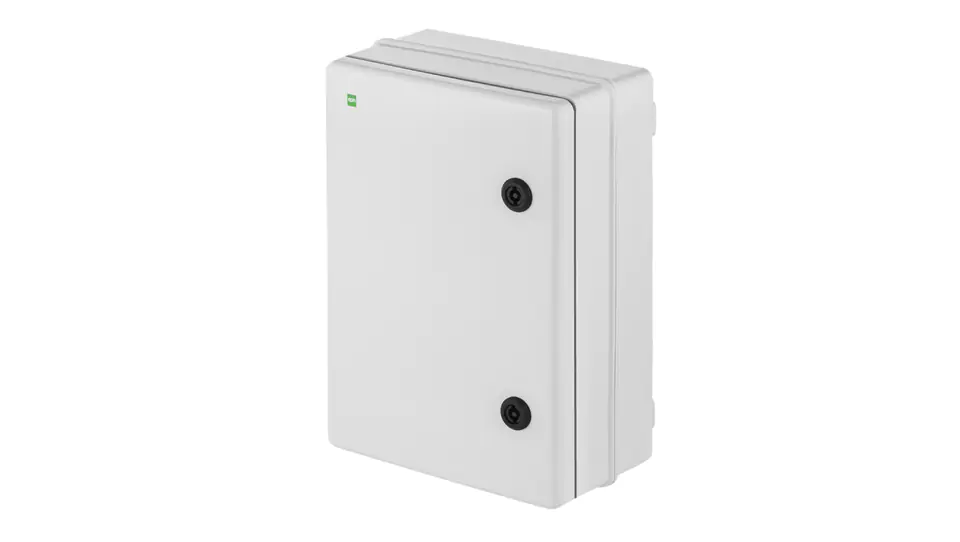 Szafka rozdzielcza hermetyczna INDUSTRIAL SR1 z płytą montażową 252x352x142mm 400V IP65 szara RAL7035 2753-00 w sklepie Wasserman.eu