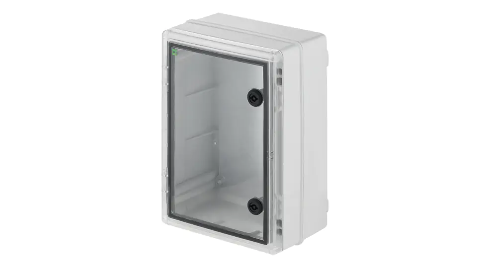 ⁨Hermetic switch cabinet INDUSTRIAL SR2 252x352x162mm 400V IP65 transparent 2754-01⁩ at Wasserman.eu