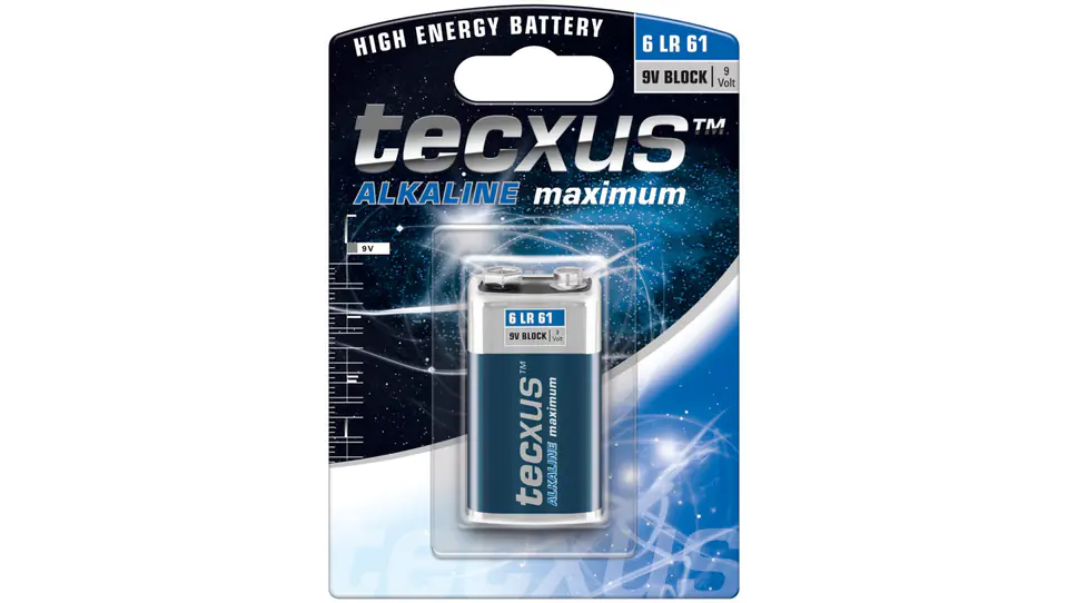 ⁨Alkaline battery 6LR61 9V 23639⁩ at Wasserman.eu