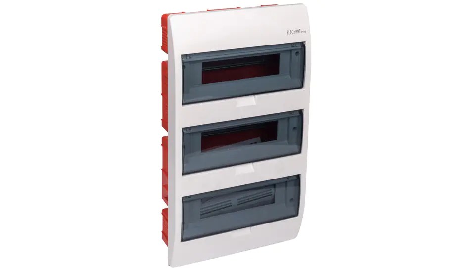 ⁨Modular switchgear 3x12 flush-mounted IP40 RP-pt 3/36 N+PE Elegant 2416-01⁩ at Wasserman.eu