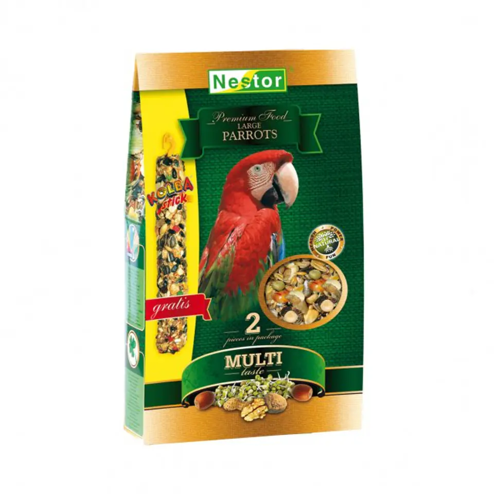 ⁨NESTOR FOOD 1400ML LARGE PARROT PREMIUM 630g⁩ at Wasserman.eu