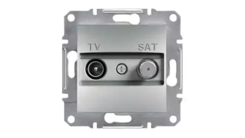 ⁨ASFORA Gniazdo TV-SAT końcowe (1dB) bez ramki aluminium EPH3400161⁩ w sklepie Wasserman.eu