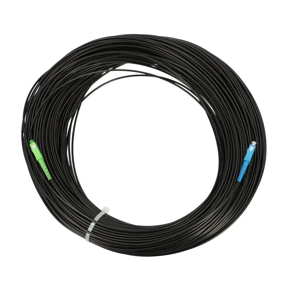 ⁨EXTRALINK PATCHCORD SC/APC-SC/UPC ROUND DROP SM SIMPLEX G.657A2 100M⁩ w sklepie Wasserman.eu