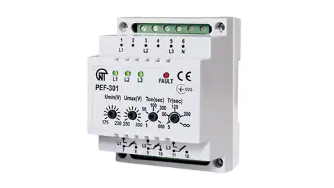 ⁨Automatic Phase Switch 16A 400V AC PEF-301⁩ at Wasserman.eu