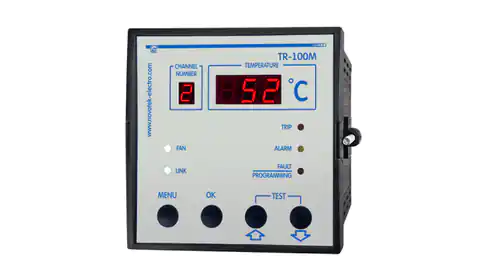 ⁨Cyfrowy regulator temperatury suchego transformatora TR-100M⁩ w sklepie Wasserman.eu