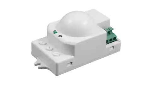 ⁨Microwave Motion Sensor 1200W 360 Degree IP20 Rectangular White B52-SES71WH⁩ at Wasserman.eu