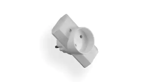 ⁨Plug splitter: 1-socket b/u + 2-socket b/u EURO R-12⁩ at Wasserman.eu
