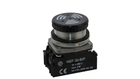 ⁨Sygnalizator dźwiękowy z sygnałem przerywanym W0-NEF30-BIP⁩ w sklepie Wasserman.eu