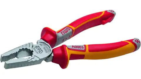 ⁨Insulated handle pliers 1000V 180mm 109-49-VDE-180⁩ at Wasserman.eu