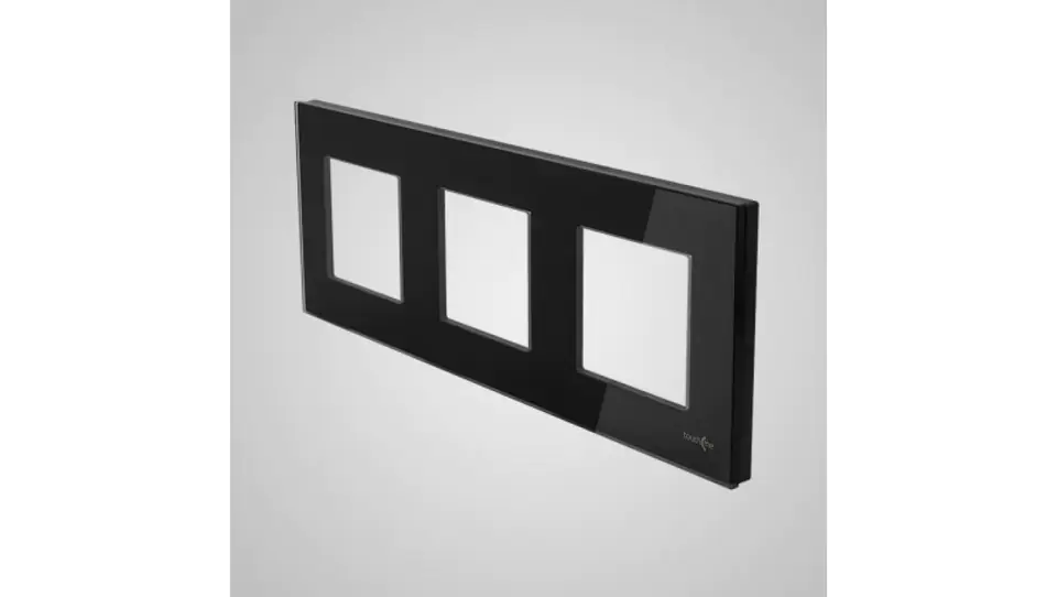 ⁨TouchMe Frame triple glass black TM717B⁩ at Wasserman.eu