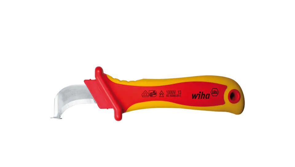 ⁨Stripping knife with insulated handle 1000V 24678SB 36053⁩ at Wasserman.eu