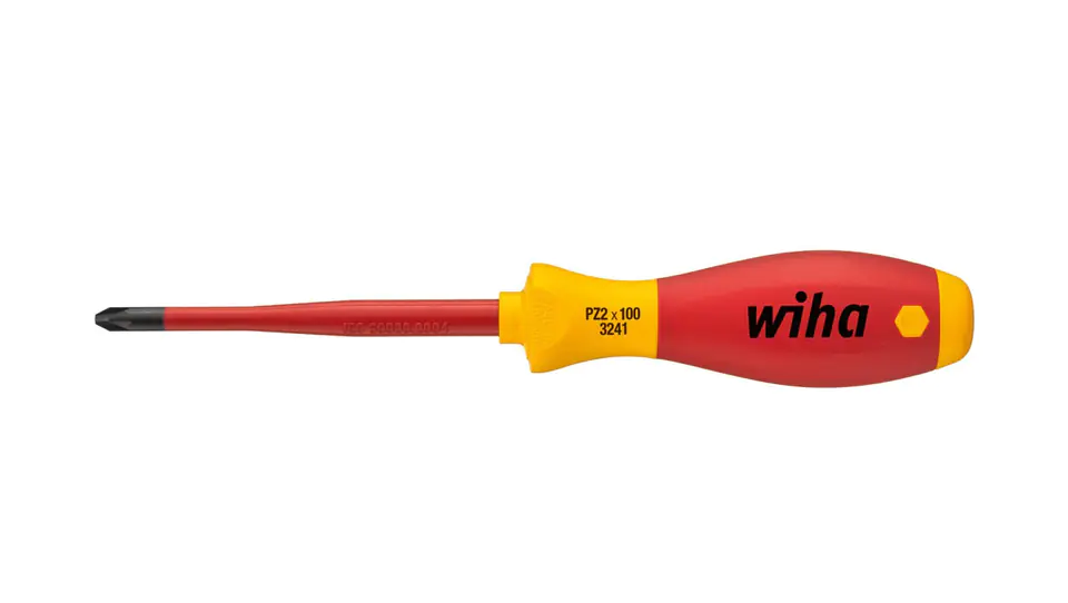 ⁨PZ1 insulated cross screwdriver 1000V SlimFix 32411080 35395⁩ at Wasserman.eu