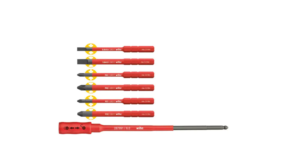 ⁨SlimBit Electric Bit Set, 7cz. 36079⁩ at Wasserman.eu