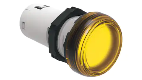 ⁨Lampka sygnalizacyjna LED jednoczęściowa żółta 230V AC LPMLM5⁩ w sklepie Wasserman.eu
