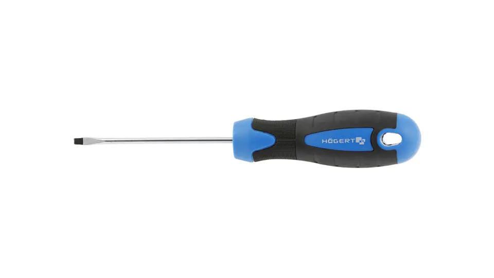 ⁨Slotted screwdriver 3 x 75 mm, S2 steel⁩ at Wasserman.eu