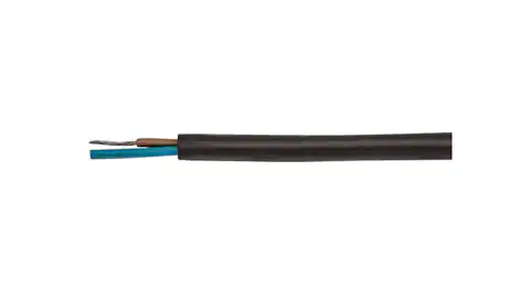 ⁨Workshop cable H05VV-F (OWY) 2x1,5 black /25m/⁩ at Wasserman.eu