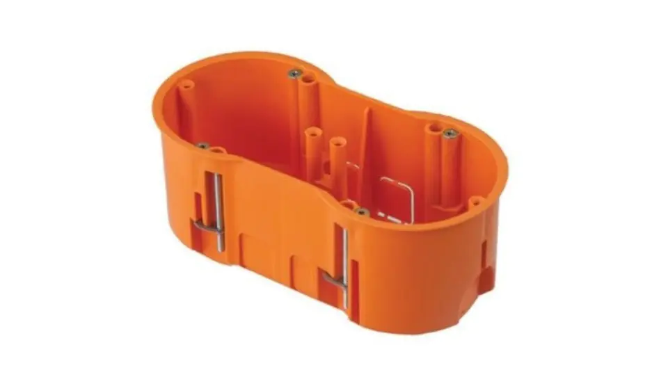 ⁨Puszka podwójna PK 60 regips głęboka A.0010PG⁩ w sklepie Wasserman.eu