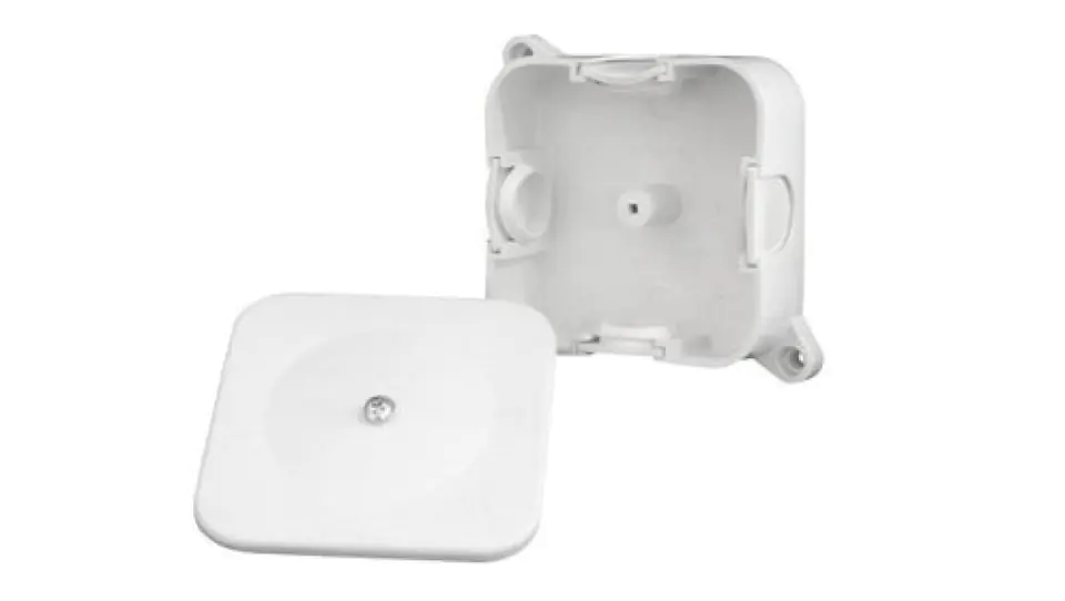 ⁨Box n/t hermetic P-2 72x72x28 empty IP44 A.0016 /50pcs/⁩ at Wasserman.eu