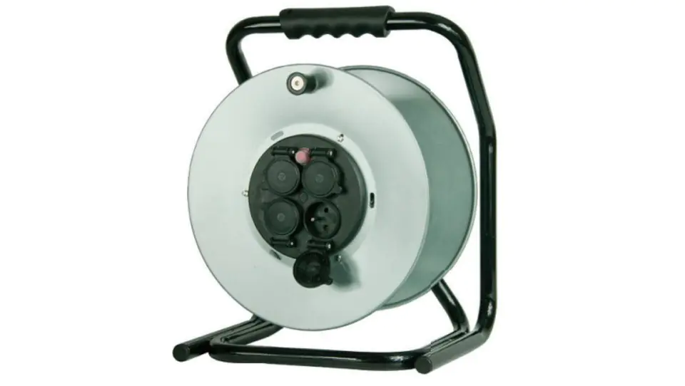 Rozgałęźnik na bębnie metalowym fi300 4xGZ 16A 250V IP44 z wył. term. B.1120-R w sklepie Wasserman.eu