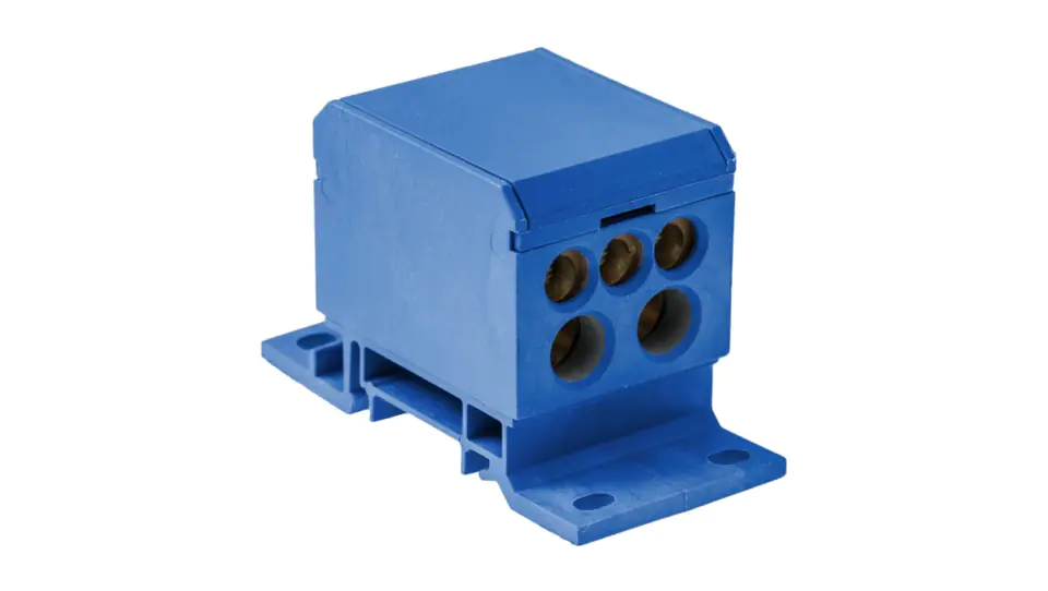 ⁨Distribution block 160A 1P 2x2,5-50/3x2,5-25 2x2,5-35/N E.4091/N⁩ at Wasserman.eu