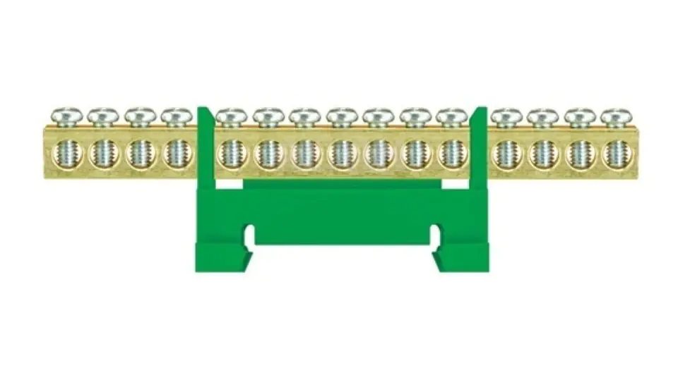 ⁨Terminal block low for 15-lane green TH35 E.4022⁩ at Wasserman.eu