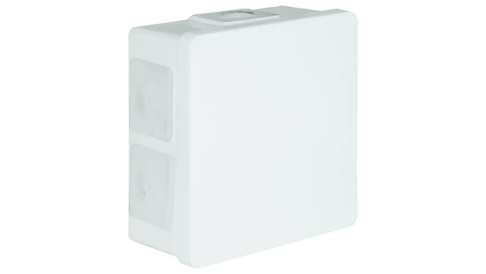 ⁨Box n/t hermetic hollow 86x86x40mm IP55 white VP 002-01 61.107⁩ at Wasserman.eu