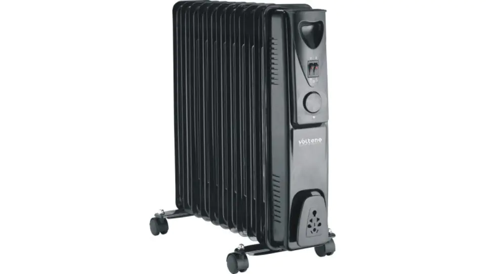 ⁨Oil radiator 2500W /11 fins/ black VO0157⁩ at Wasserman.eu