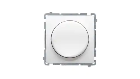 ⁨Simon Basic Einpoliger Kompressions-Drehdimmer für dimmbare LEDs 230V weiß BMS9L.01/11⁩ im Wasserman.eu