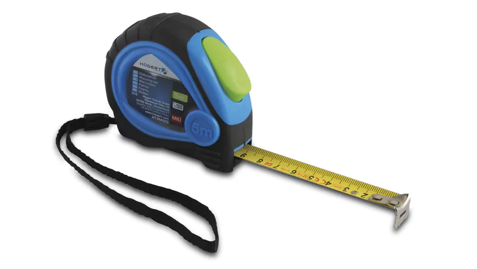 Miara zwijana 5m x 19mm, certyfikat MID w sklepie Wasserman.eu