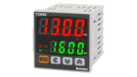 ⁨Ekonomiczny regulator temperatury 48x48mm PID 100-230VAC TCN4S-24R⁩ w sklepie Wasserman.eu