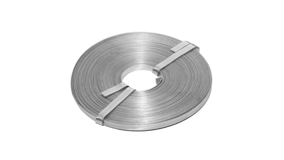 ⁨Taśma aluminiowa 10x1 mm w krążku /1kg/ TA-K/1⁩ w sklepie Wasserman.eu