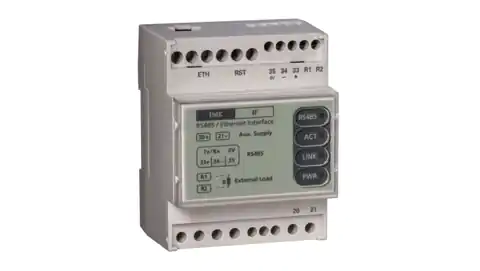 ⁨Interfejs RS485-ETHERNET + rejestr danych A80-270VAC IF IF4E011⁩ w sklepie Wasserman.eu