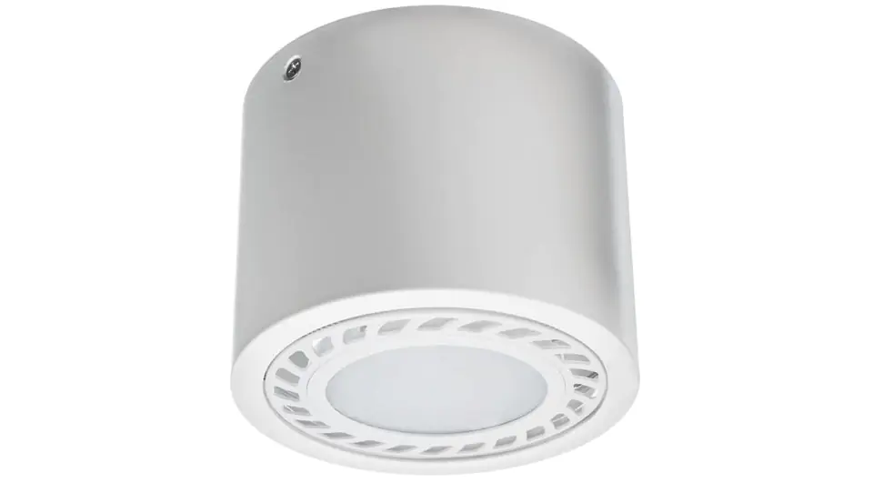 ⁨Ceiling luminaire OVAL-MINI AR111 white surface-mounted white⁩ at Wasserman.eu