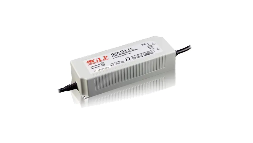 ⁨Zasilacz GPV 150W 24V DC ip67 gpv-150-24 led⁩ w sklepie Wasserman.eu