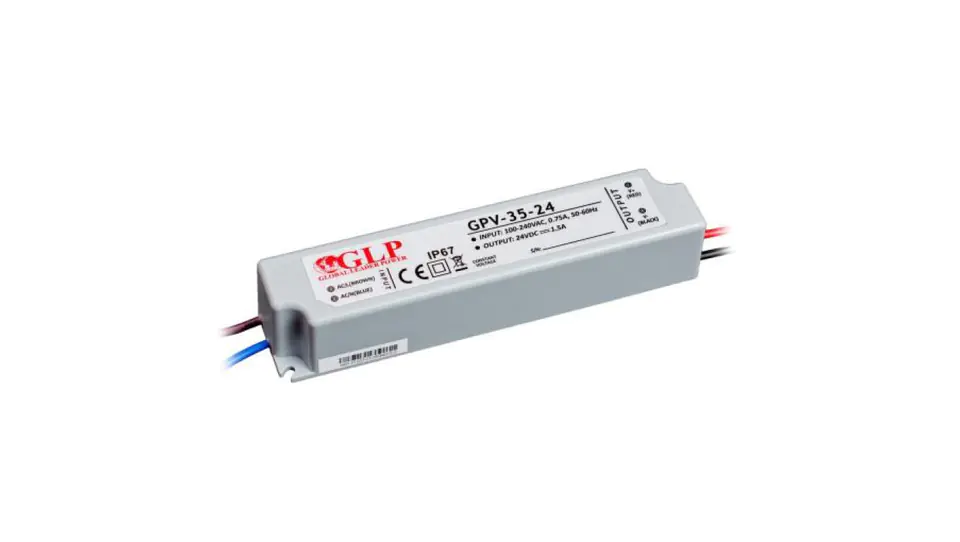 ⁨Zasilacz GPV 35W 24V DC ip67 gpv-35-24 led⁩ w sklepie Wasserman.eu