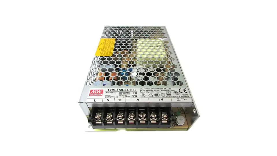 ⁨Power Supply Mean Well LRS-150-24 150W 24V ip20⁩ at Wasserman.eu