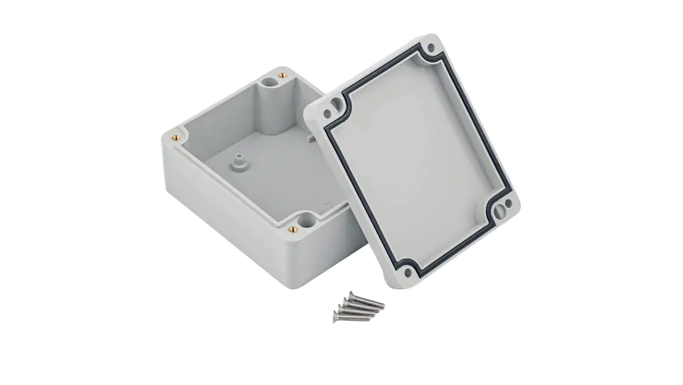 ⁨STRONG Hermetic box n/t 89x74x41mm IP67 PHP-54 grey 62.54⁩ at Wasserman.eu