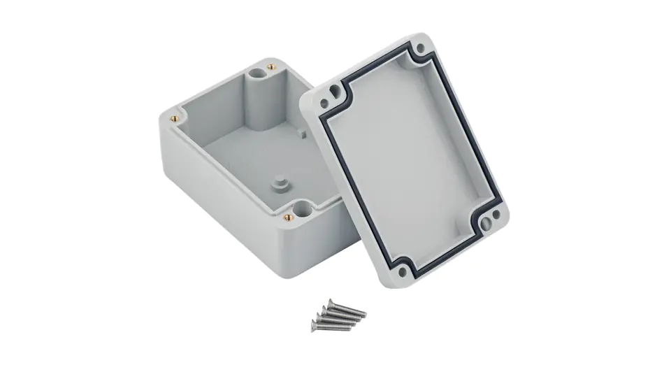 ⁨STRONG Hermetic box n/t 88x64x42mm IP67 PHP-56 grey 62.56⁩ at Wasserman.eu