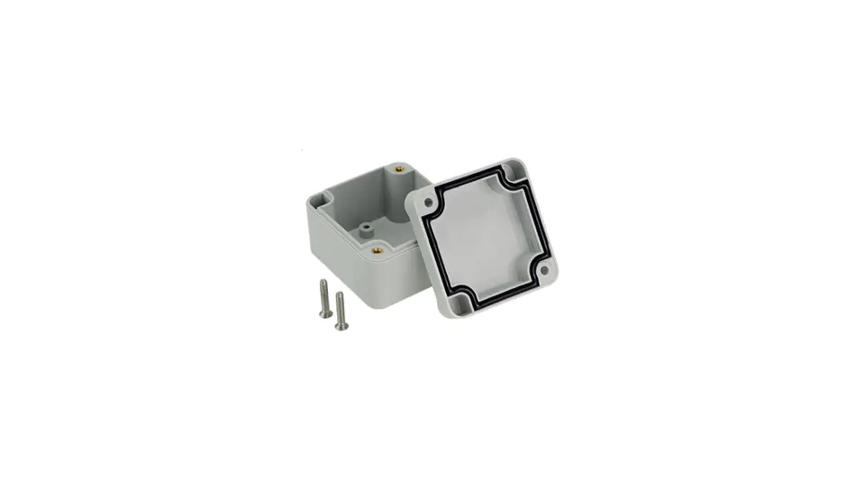 ⁨STRONG Hermetic box n/t 51x49x36mm IP67 PHP-116 grey 62.116⁩ at Wasserman.eu