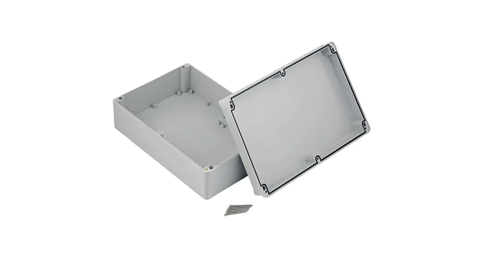 ⁨STRONG Hermetic box n/t 283x193x97mm IP67 PHP-95 grey 62.95⁩ at Wasserman.eu