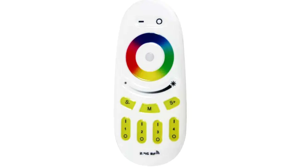 ⁨Pilot do Kontroler led RGBW 4 strefowy 2,4ghz RF MI-Light RGB i RGBW FUT096⁩ w sklepie Wasserman.eu